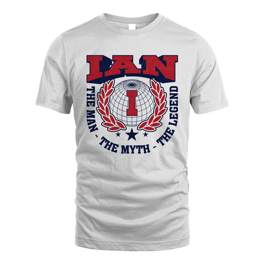 The Man The Myth The Legend Logo Shirt IAN M1-30