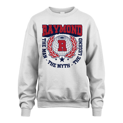 The Man The Myth The Legend Logo Shirt RAYMOND M1-30