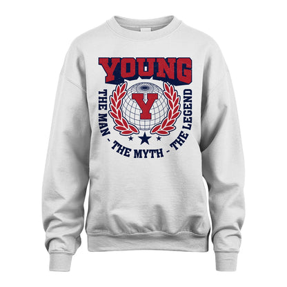 The Man The Myth The Legend Logo Shirt YOUNG M1-30