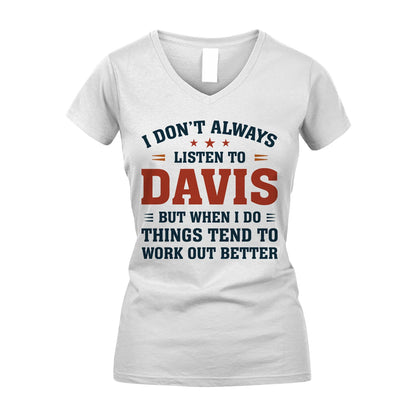 I Don't Always Listen To... DAVIS M1-2