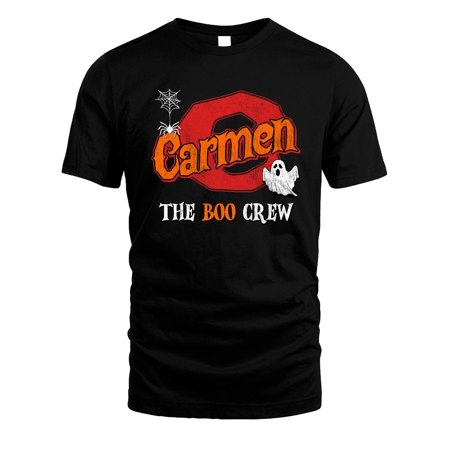 The Boo Crew Halloween Custom Name Shirt CARMEN M1-22