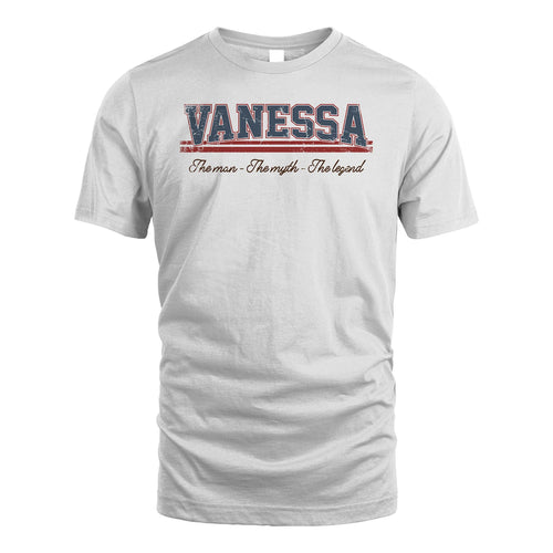 The Man The Myth The Legend Vintage Shirt VANESSA M1-6