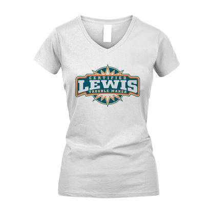 Certified Your Name Trouble Maker Shirt LEWIS M1-36