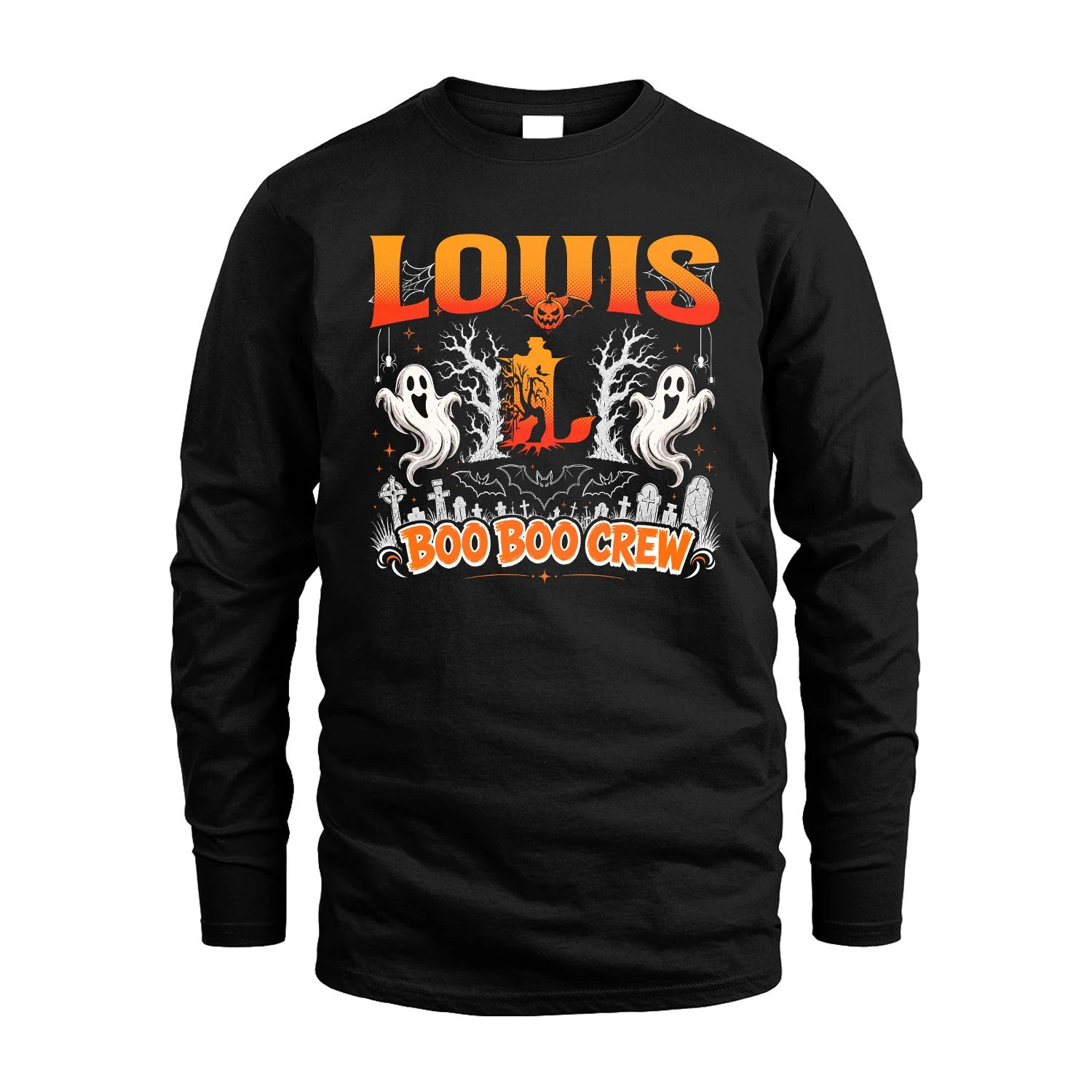 Boo Boo Crew Halloween Custom Name Shirt LOUIS M1-28