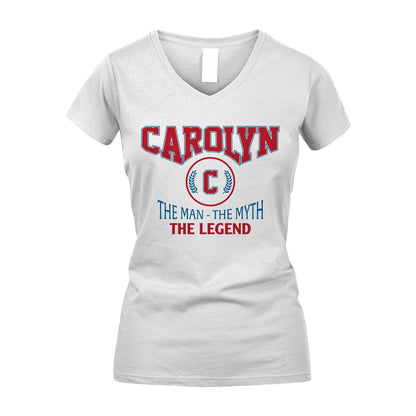 The Man The Myth The Legend Jet Style Shirt CAROLYN M1-9