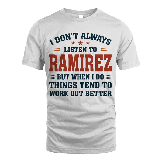 I Don't Always Listen To... RAMIREZ M1-2