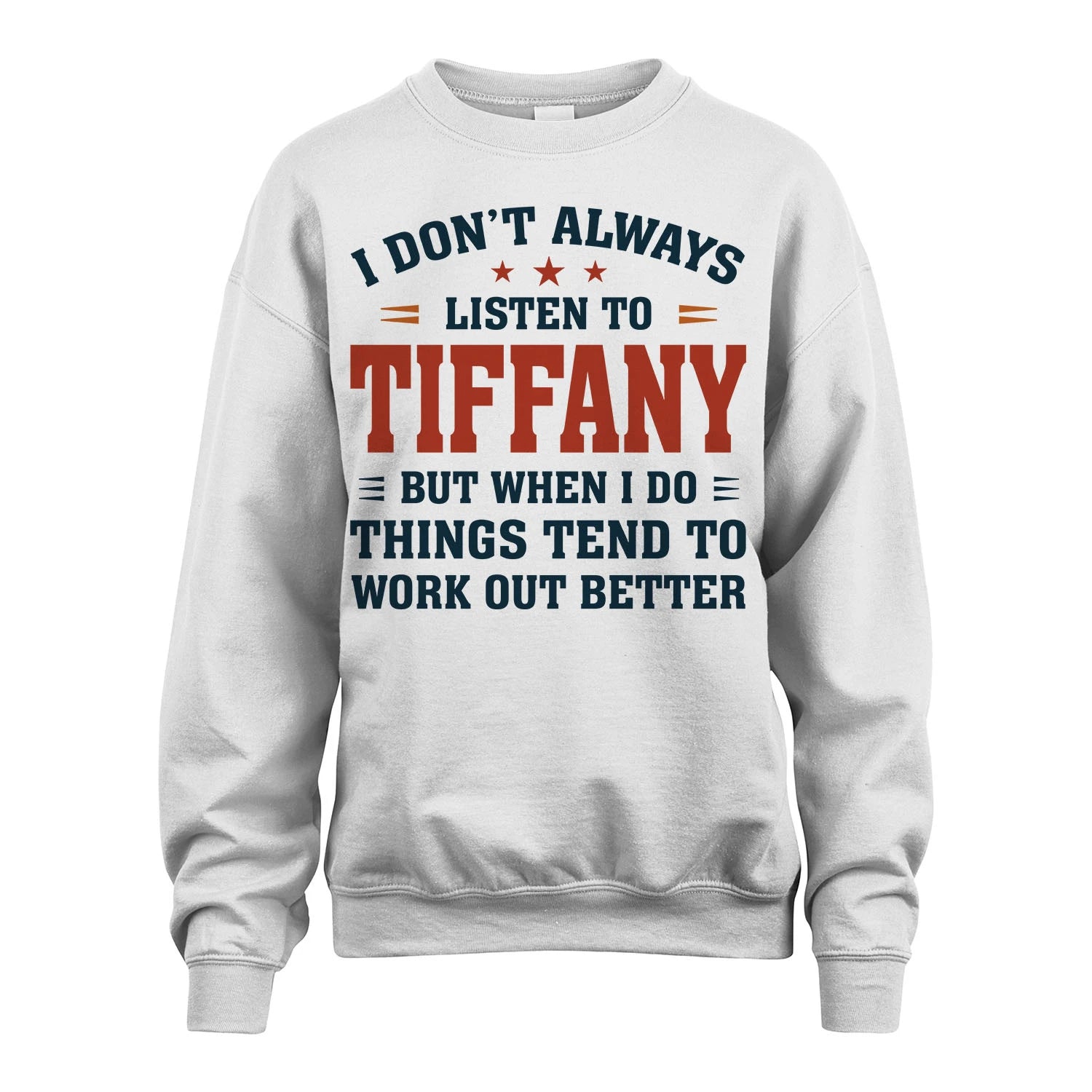 I Don't Always Listen To... TIFFANY M1-2