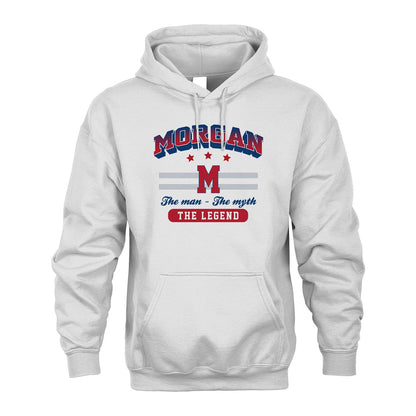 The Man The Myth The Legend With Your Name Shirt MORGAN M1-35