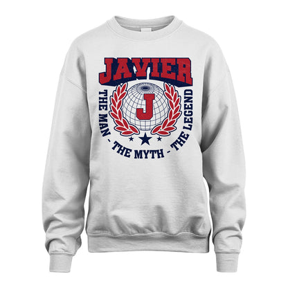 The Man The Myth The Legend Logo Shirt JAVIER M1-30