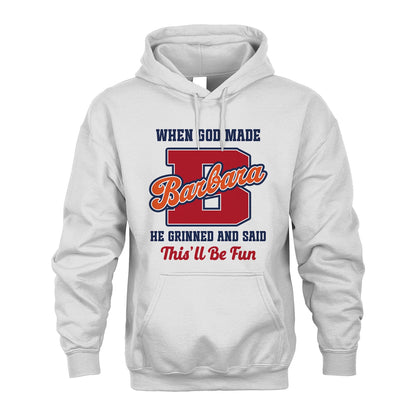 God Made Your Name Custom Shirt BARBARA M1-16