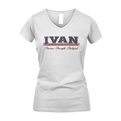 The Man The Myth The Legend Vintage Shirt IVAN M1-6