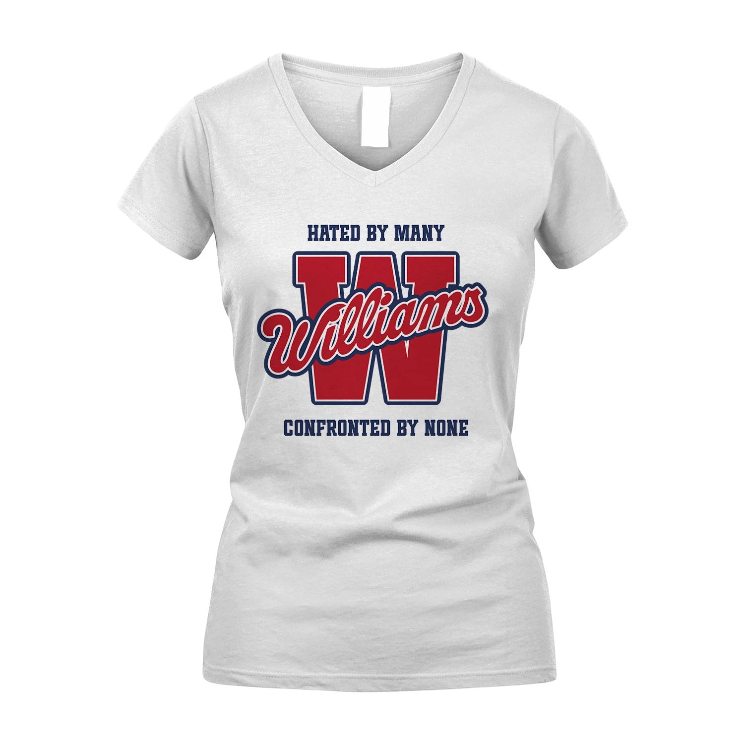 Hated By Many Confronted By None Personalized Name Shirt WILLIAMS M1-8