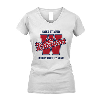 Hated By Many Confronted By None Personalized Name Shirt WILLIAMS M1-8