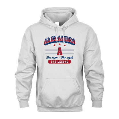 The Man The Myth The Legend With Your Name Shirt ALEXANDRA M1-35