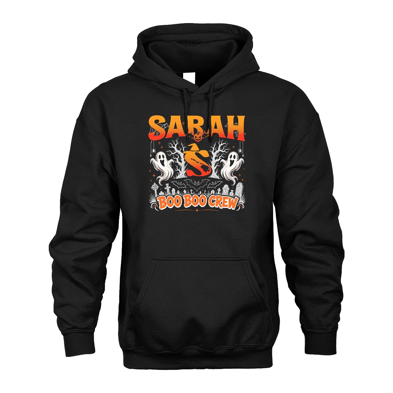 Boo Boo Crew Halloween Custom Name Shirt SARAH M1-28