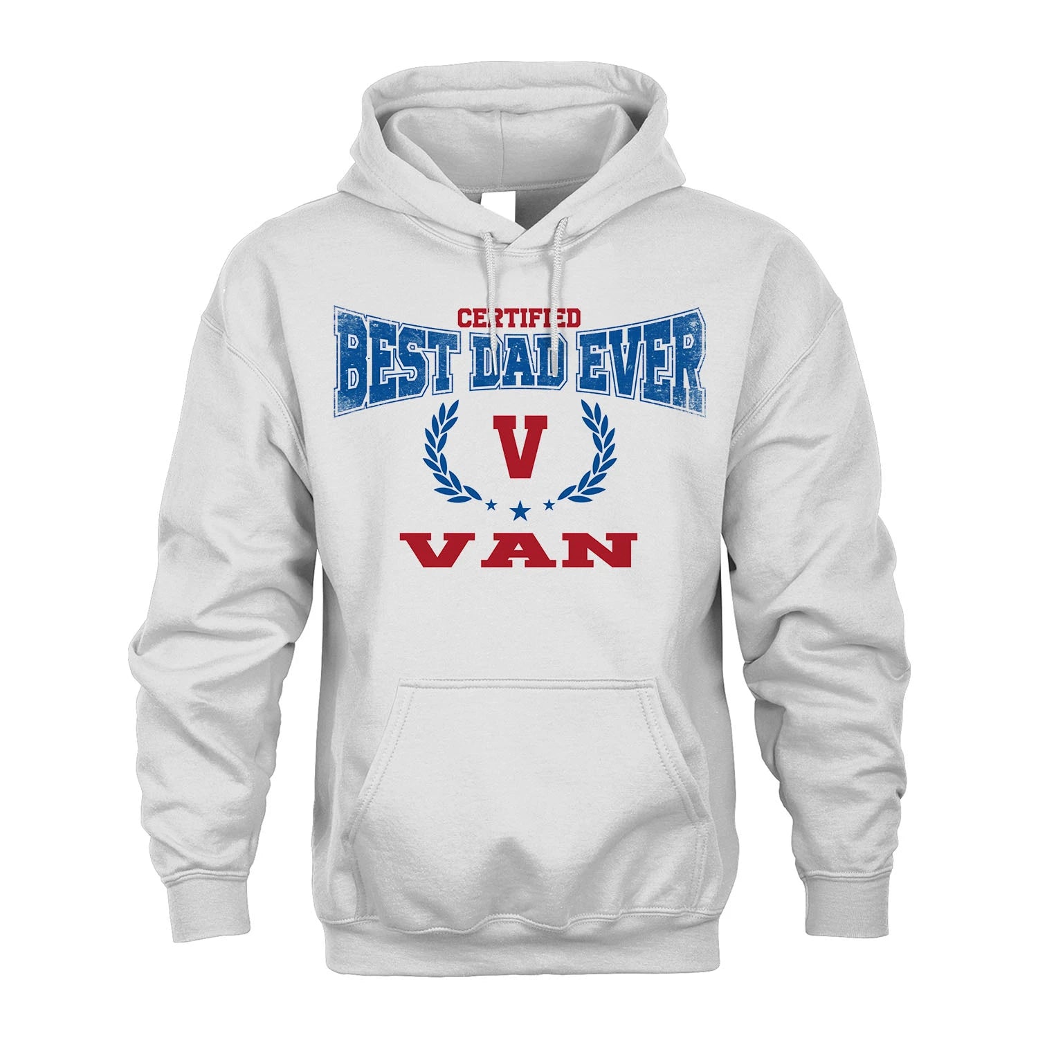 Certified Best Dad Ever Shirt VAN M1-11