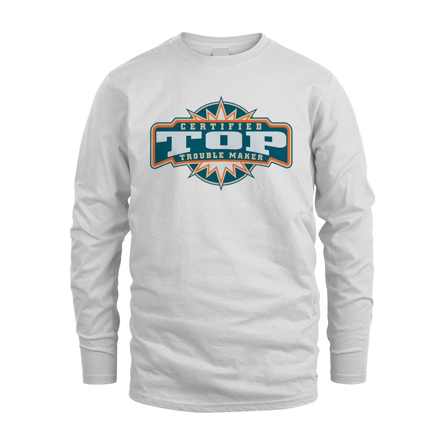 Certified Your Name Trouble Maker Shirt TOP M1-36