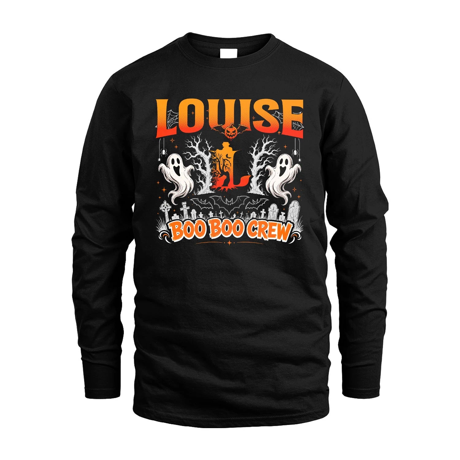 Boo Boo Crew Halloween Custom Name Shirt LOUISE M1-28