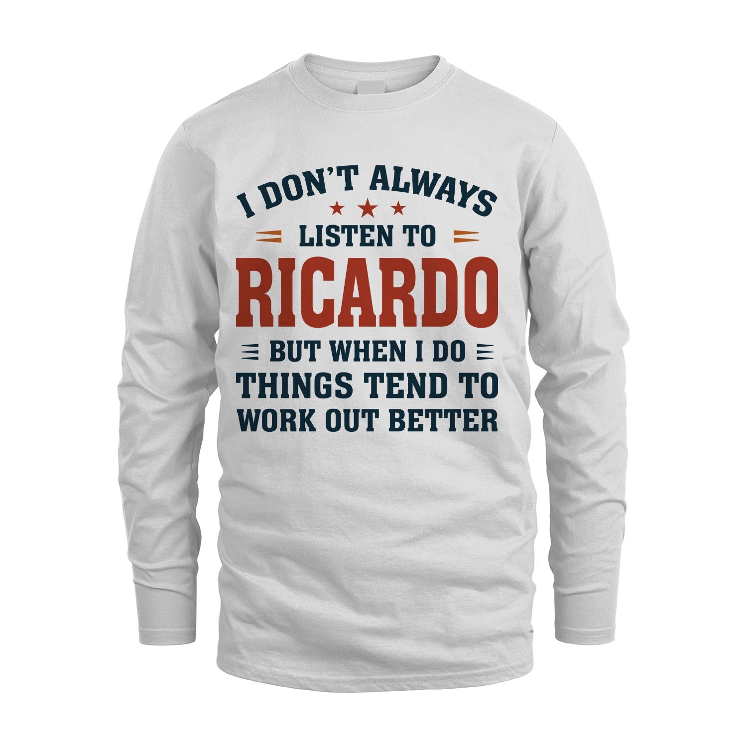 I Don't Always Listen To... RICARDO M1-2