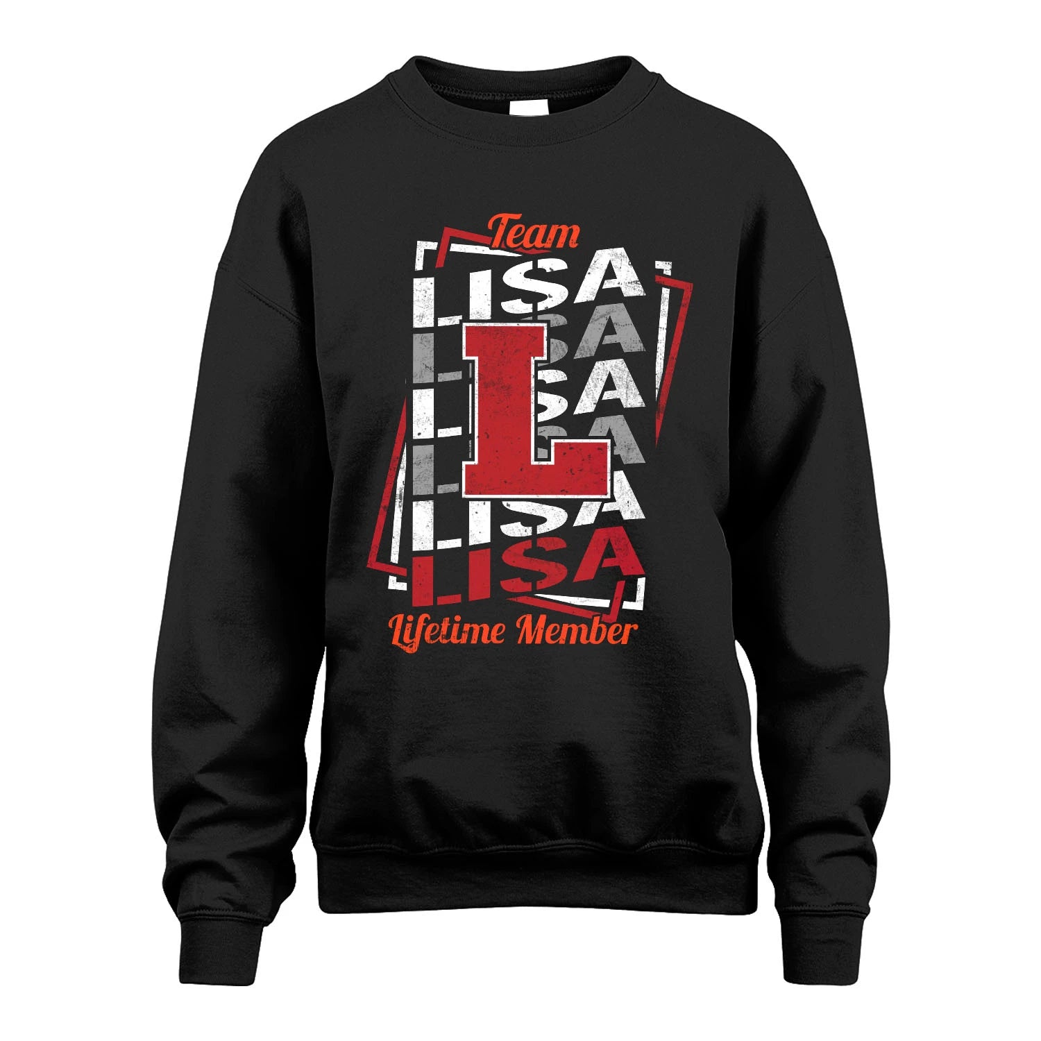 Team Your Name Lifetime Member Sporty Shirt LISA M1-25