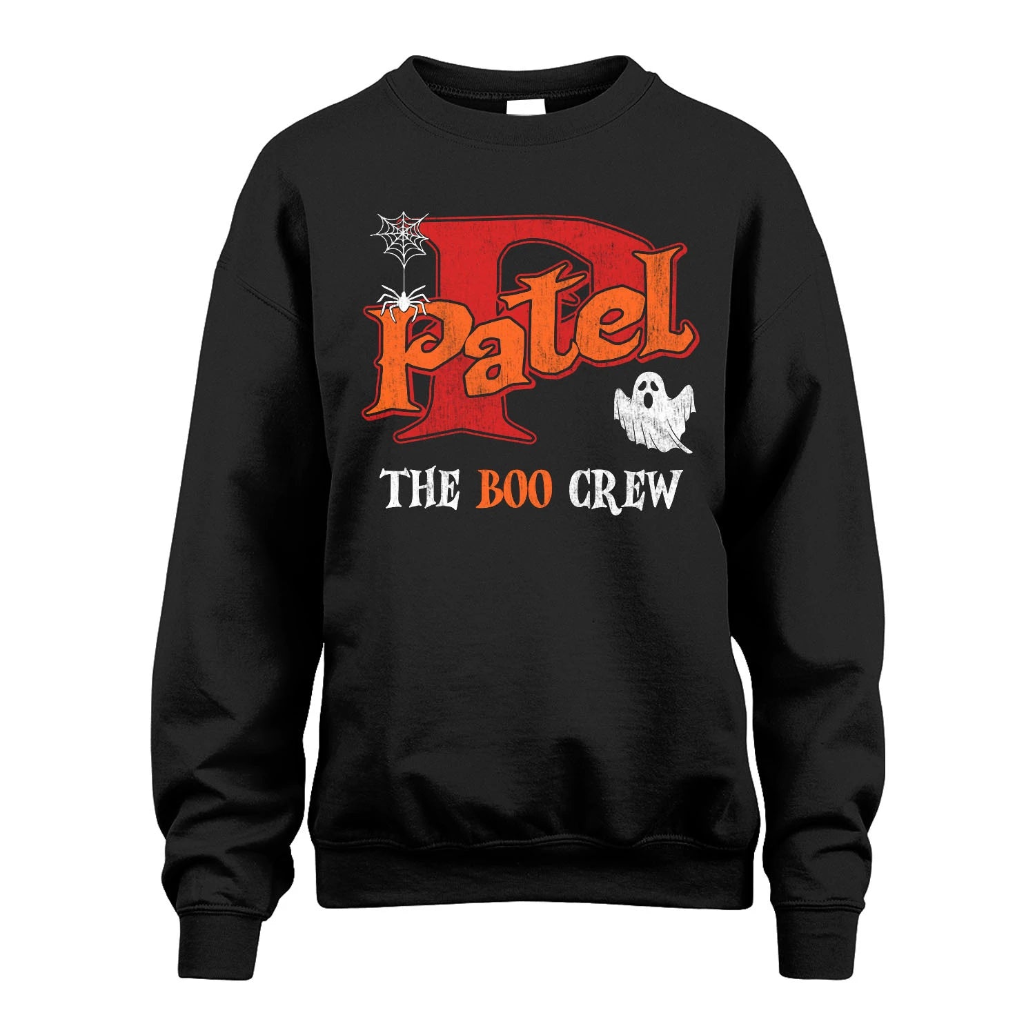 The Boo Crew Halloween Custom Name Shirt PATEL M1-22