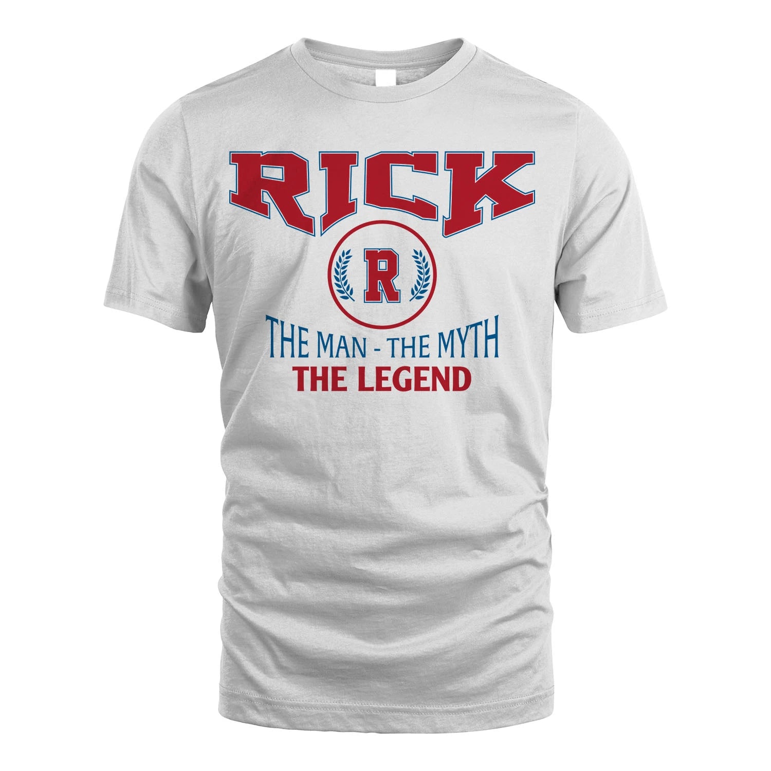 The Man The Myth The Legend Jet Style Shirt RICK M1-9