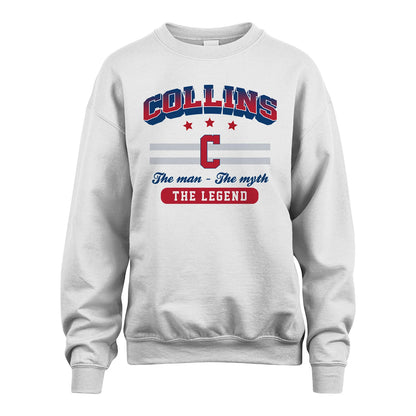 The Man The Myth The Legend With Your Name Shirt COLLINS M1-35