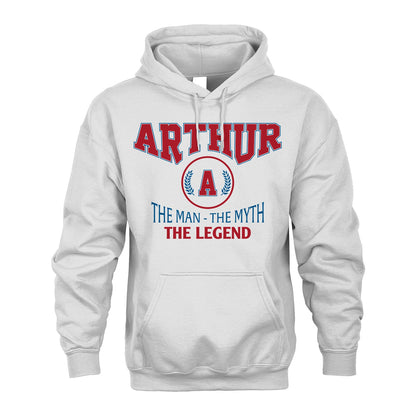 The Man The Myth The Legend Jet Style Shirt ARTHUR M1-9