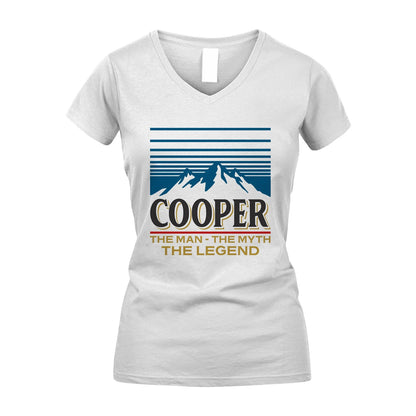 The Man The Myth The Legend Vintage Mountain Shirt COOPER M1-19