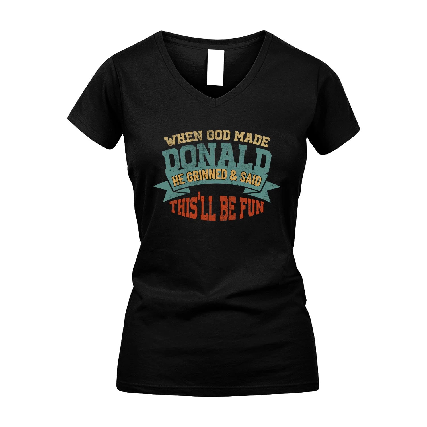 The Man The Myth The Legend Sporty Shirt DONALD M1-15
