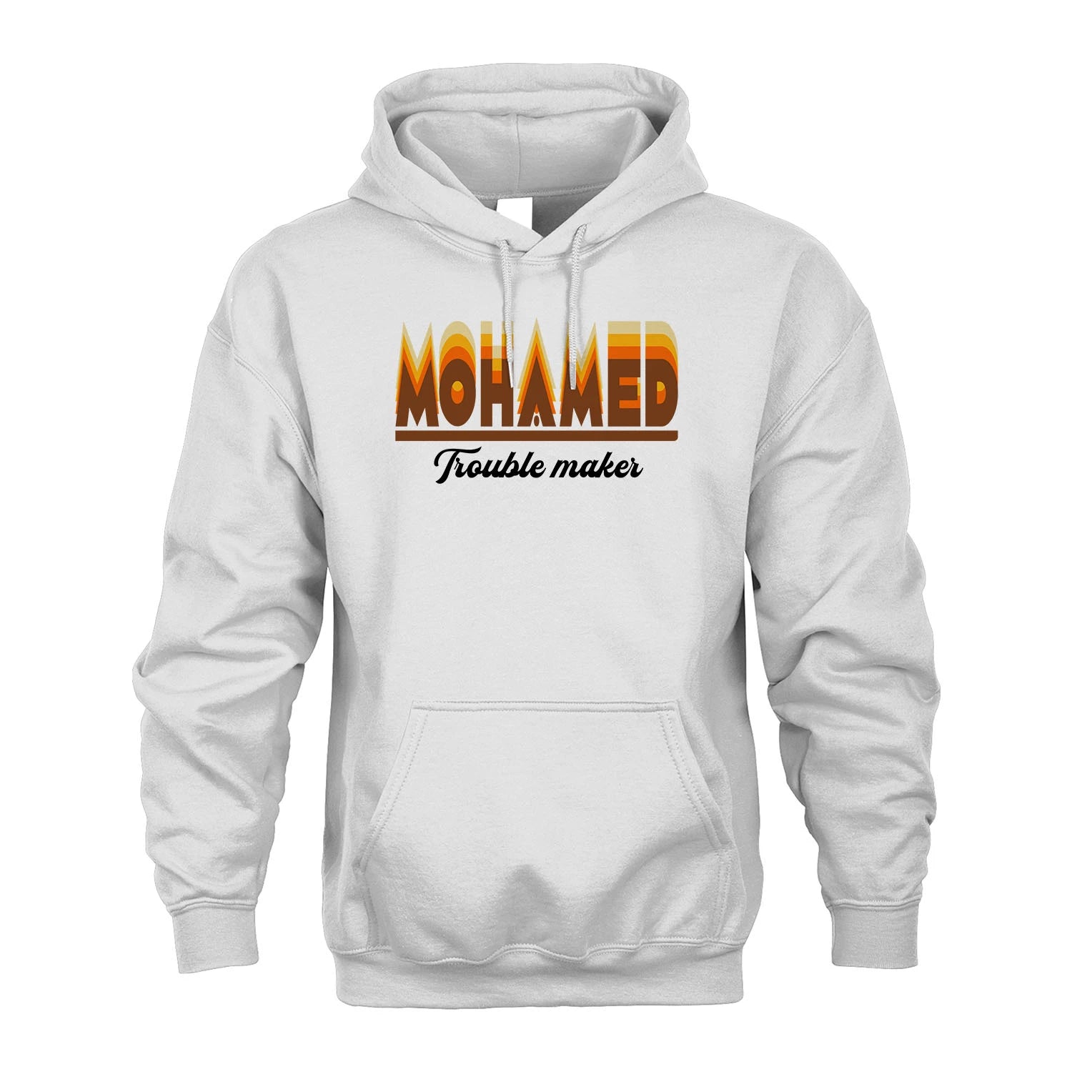 Your Name Trouble Maker Funny Shirt MOHAMED M1-34