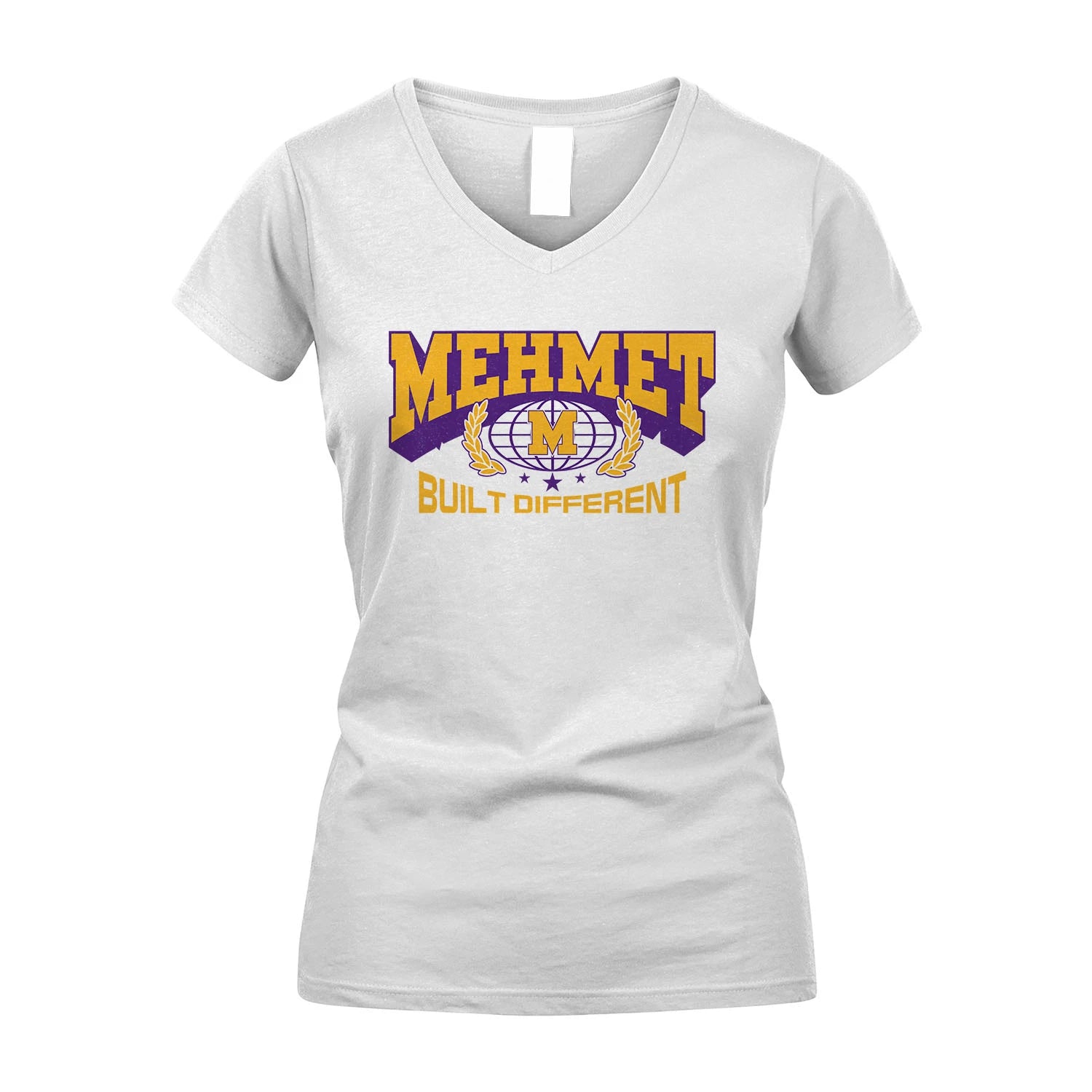 Your Name Built Different Sporty Shirt MEHMET M1-32