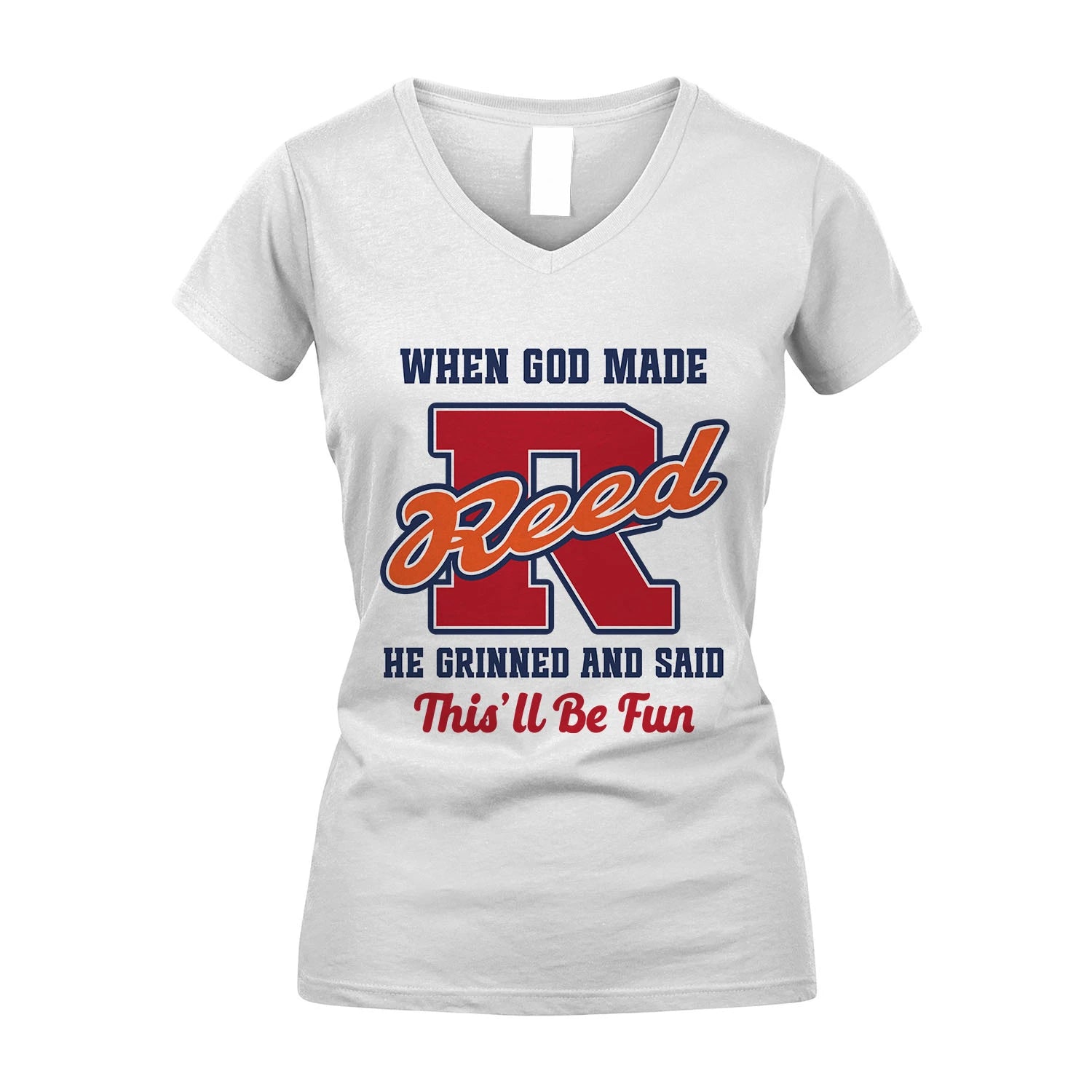 God Made Your Name Custom Shirt REED M1-16
