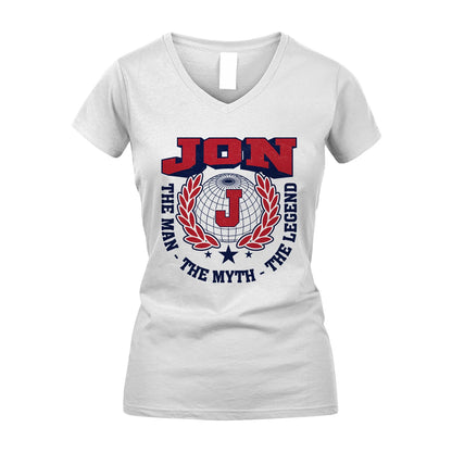 The Man The Myth The Legend Logo Shirt JON M1-30