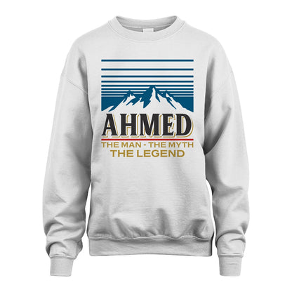 The Man The Myth The Legend Vintage Mountain Shirt AHMED M1-19