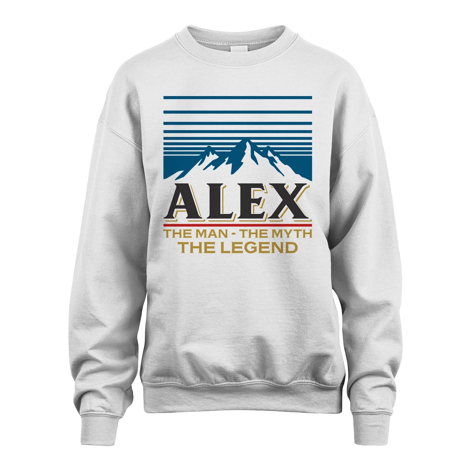 The Man The Myth The Legend Vintage Mountain Shirt ALEX M1-19