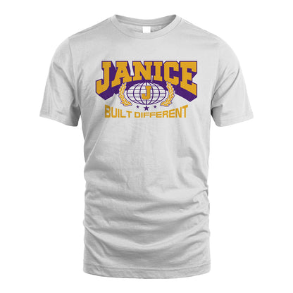 Your Name Built Different Sporty Shirt JANICE M1-32