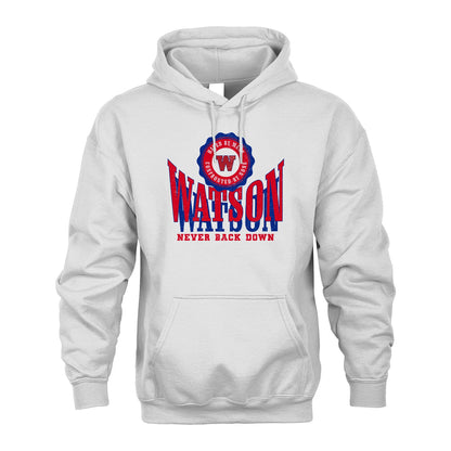 Your Name Never Back Down Shirt WATSON M1-33