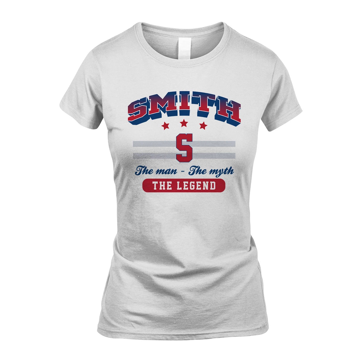 The Man The Myth The Legend With Your Name Shirt SMITH M1-35
