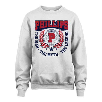 The Man The Myth The Legend Logo Shirt PHILLIPS M1-30