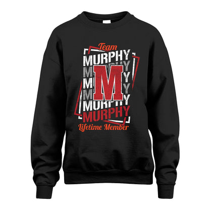 Team Your Name Lifetime Member Sporty Shirt MURPHY M1-25
