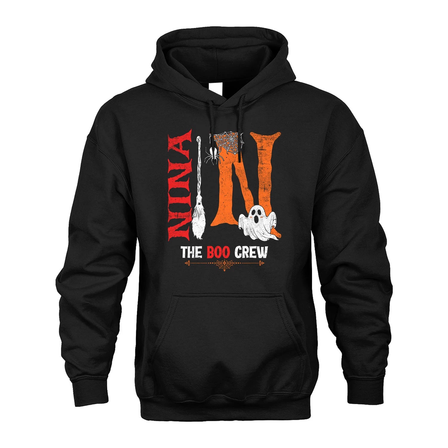 The Boo Crew Halloween With Your Name Shirt NINA M1-23