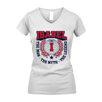 The Man The Myth The Legend Logo Shirt ISABEL M1-30