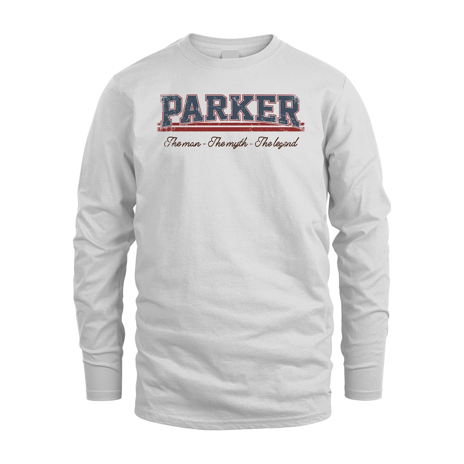 The Man The Myth The Legend Vintage Shirt PARKER M1-6