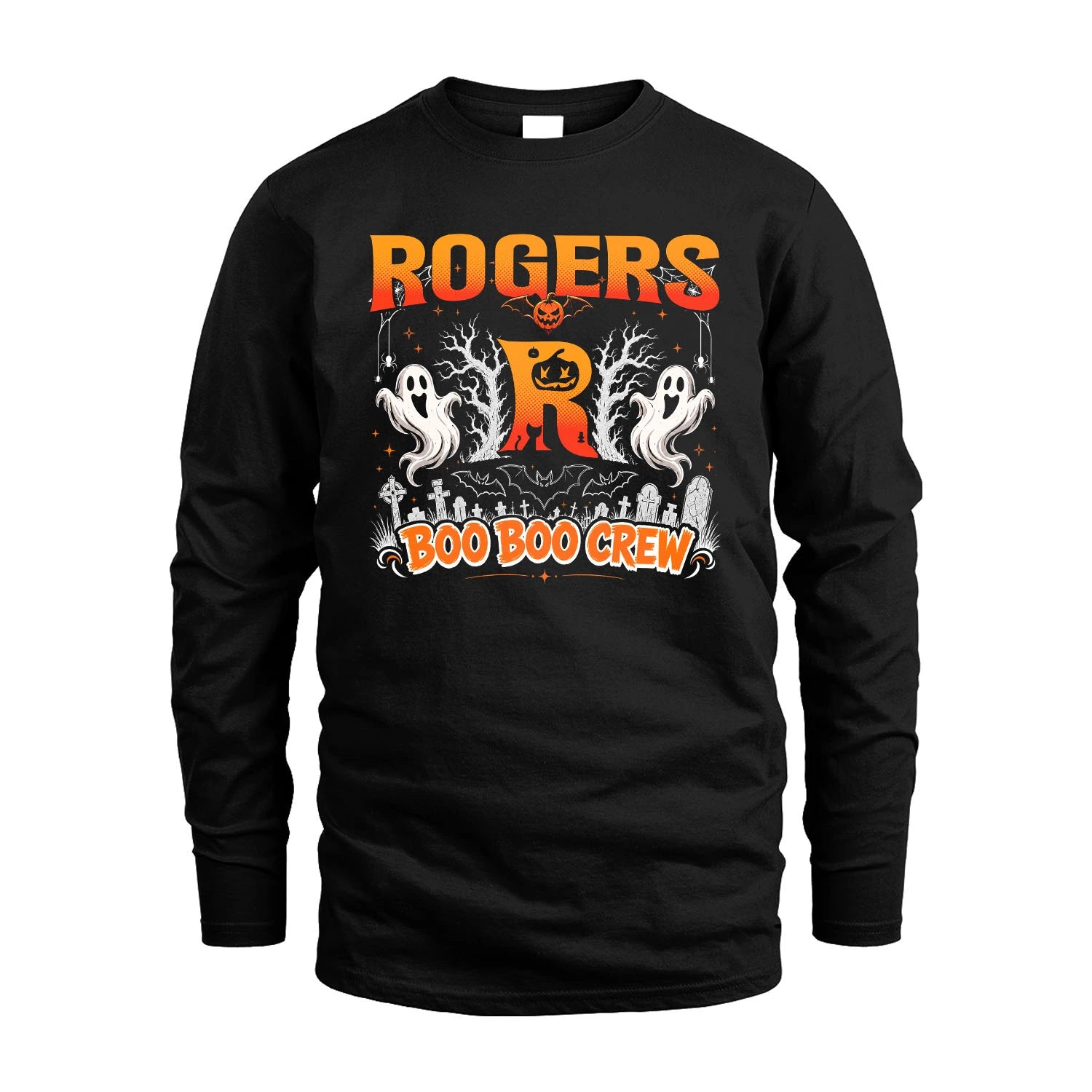 Boo Boo Crew Halloween Custom Name Shirt ROGERS M1-28