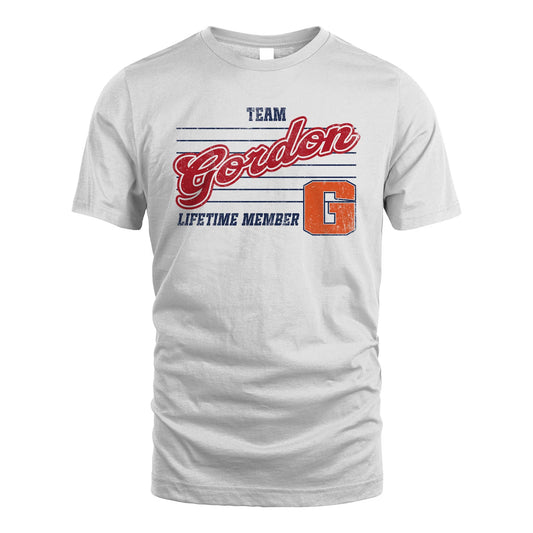 Team Your Name Lifetime Member Vintage Shirt GORDON M1-24