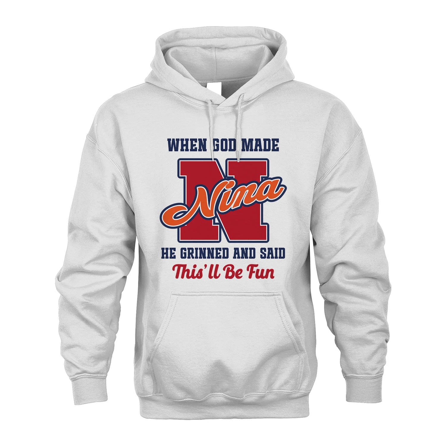 God Made Your Name Custom Shirt NINA M1-16
