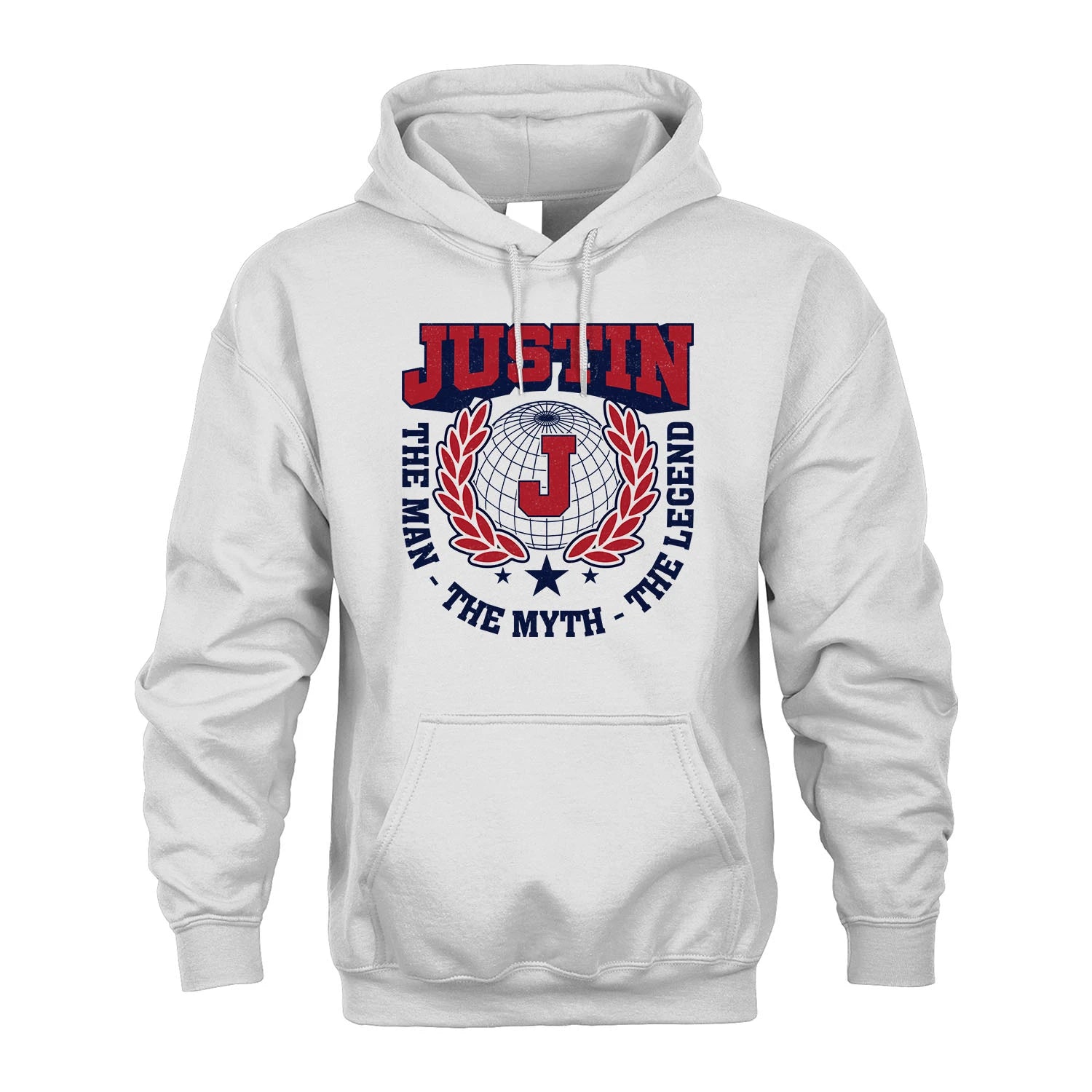 The Man The Myth The Legend Logo Shirt JUSTIN M1-30
