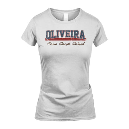 The Man The Myth The Legend Vintage Shirt OLIVEIRA M1-6
