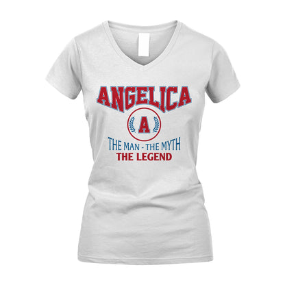 The Man The Myth The Legend Jet Style Shirt ANGELICA M1-9